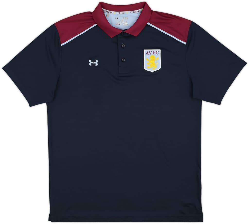 2016-17 Aston Villa Under Armour Polo Shirt - 10/10 - (XL)