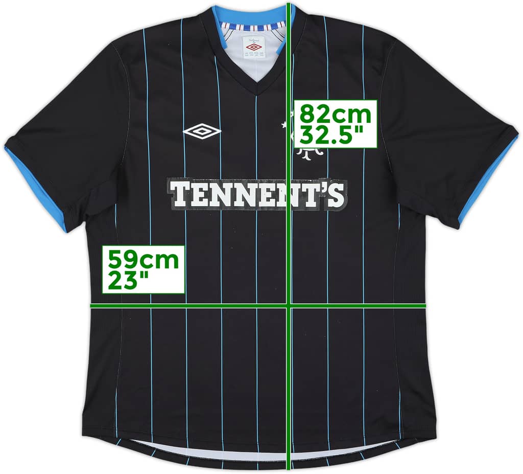 2012-13 Rangers Third Shirt - 6/10 - (XXL)