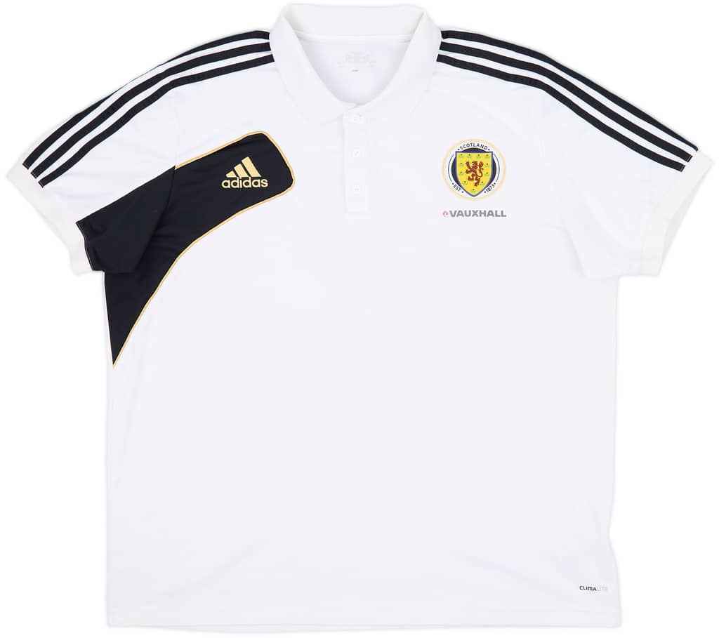 2011-12 Scotland adidas Polo Shirt - 8/10 - (XXL)