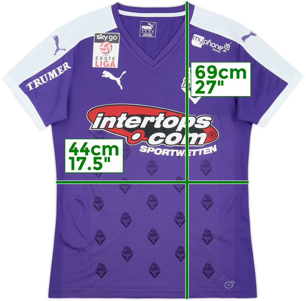2015-16 Austria Salzburg Home Shirt - 8/10 - (S)