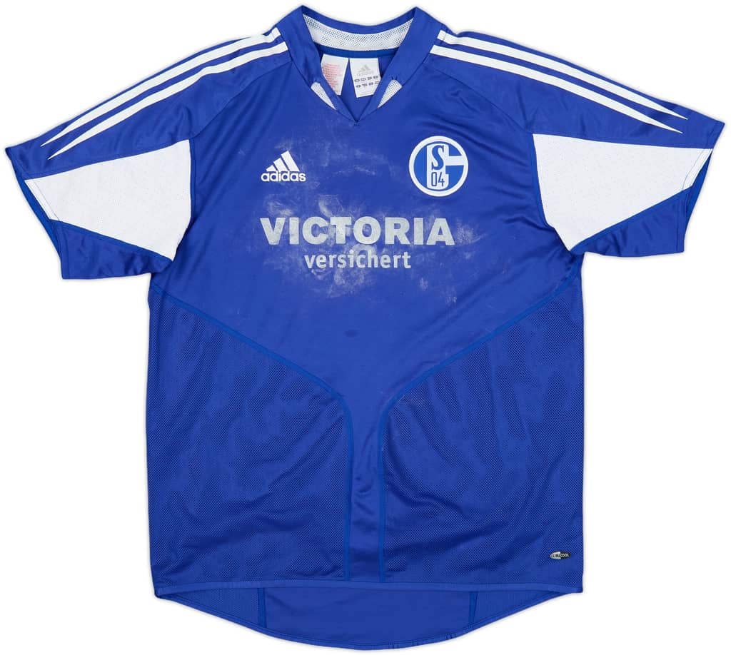 2004-05 Schalke Home Shirt - 4/10 - (XL.Boys)