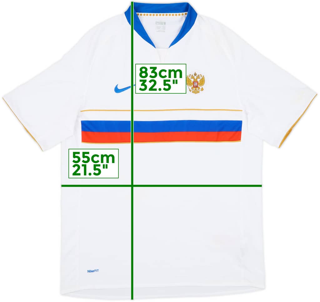 2008 Russia Home Shirt - 9/10 - (L)