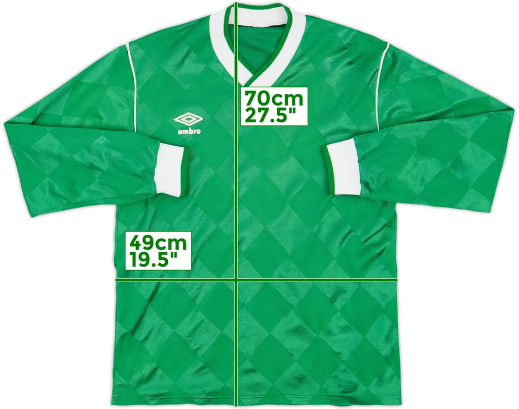 1990s Umbro Template L/S Shirt - 6/10 - (L)
