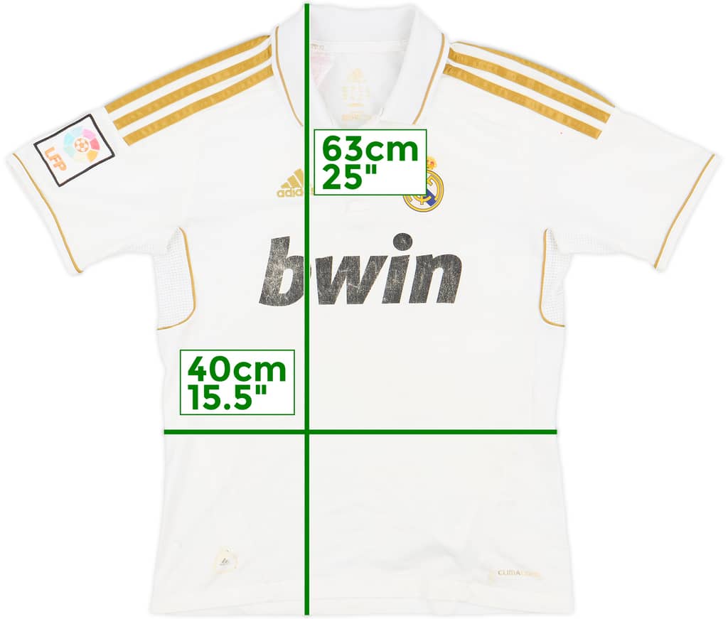 2011-12 Real Madrid Home Shirt - 5/10 - (XL.Boys)