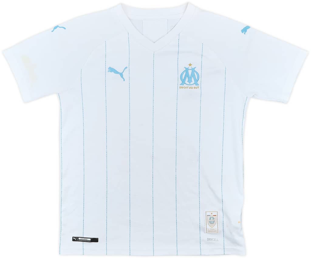 2019-20 Olympique Marseille Home Shirt - 5/10 - (M.Boys)