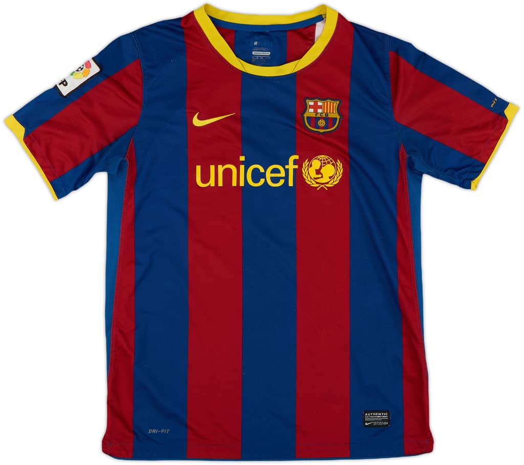 2013-14 Barcelona Home Shirt - 7/10 - (XL.Boys)