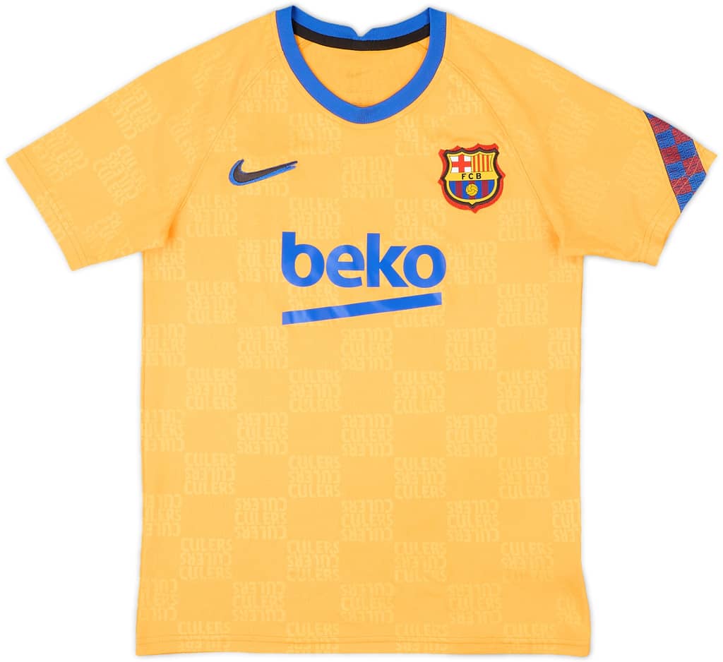 2022-23 Barcelona Nike Training Shirt - 10/10 - (L.Boys)