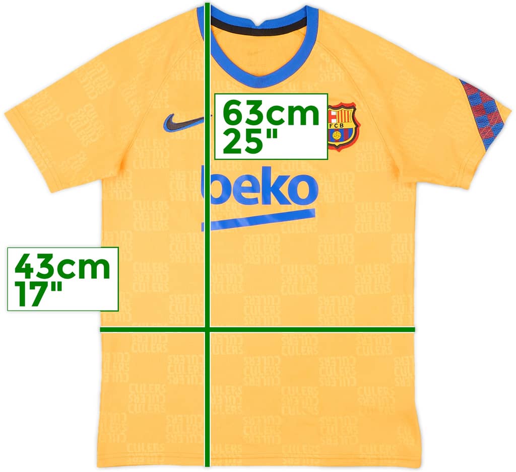2022-23 Barcelona Nike Training Shirt - 10/10 - (L.Boys)