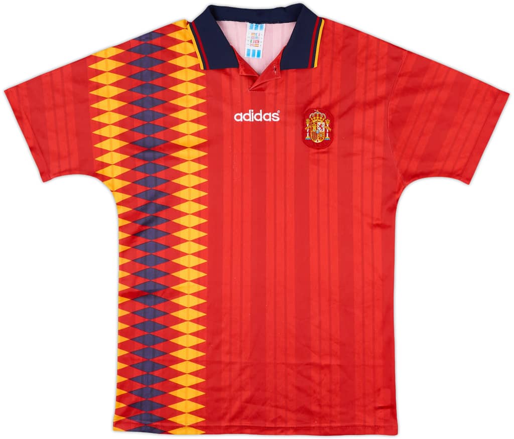 1994-96 Spain Home Shirt - 9/10 - (M)