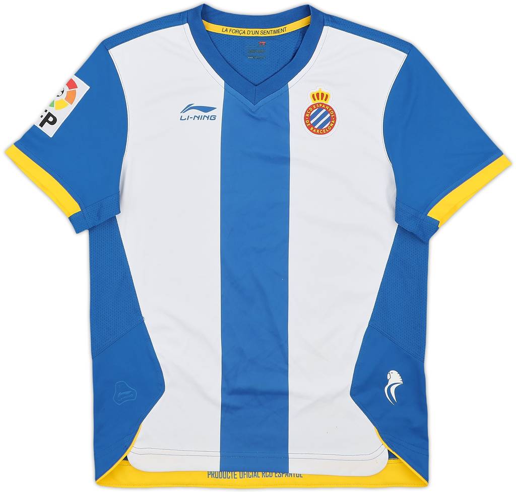 2011-12 Espanyol Home Shirt - 8/10 - (XXS)