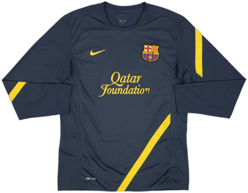 2011-12 Barcelona Nike Training L/S Shirt - 5/10 - (M)