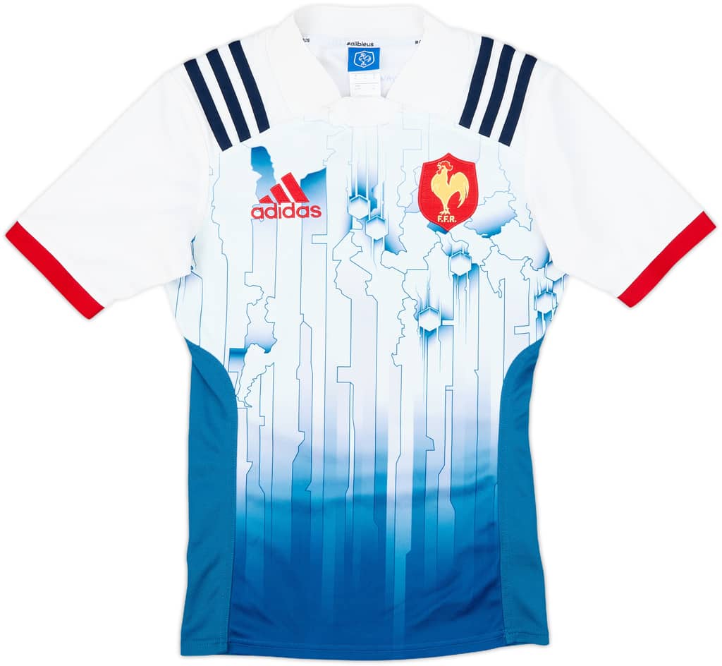 2016-17 France Rugby Sevens Away Shirt - 7/10 - (XS)