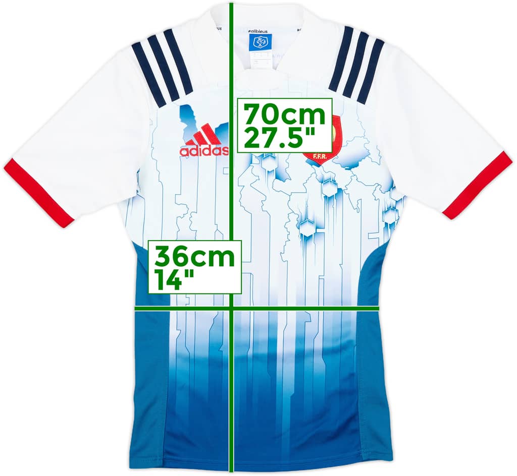 2016-17 France Rugby Sevens Away Shirt - 7/10 - (XS)