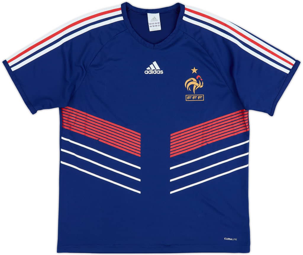 2009-10 France Basic Home Shirt - 4/10 - (L)