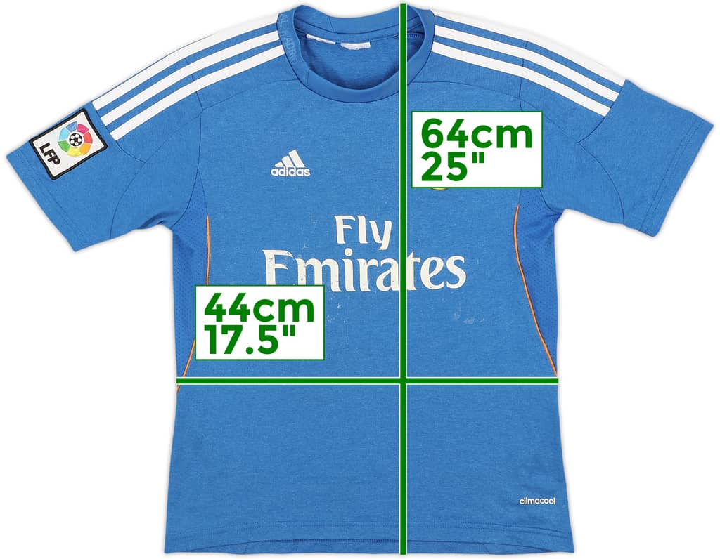 2013-14 Real Madrid Away Shirt - 5/10 - (L.Boys)