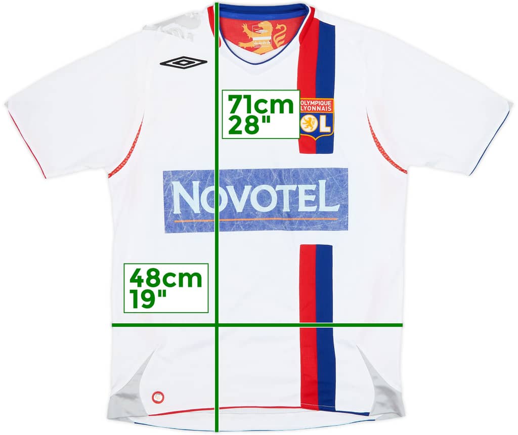 2006-07 Lyon Home Shirt - 5/10 - (S)