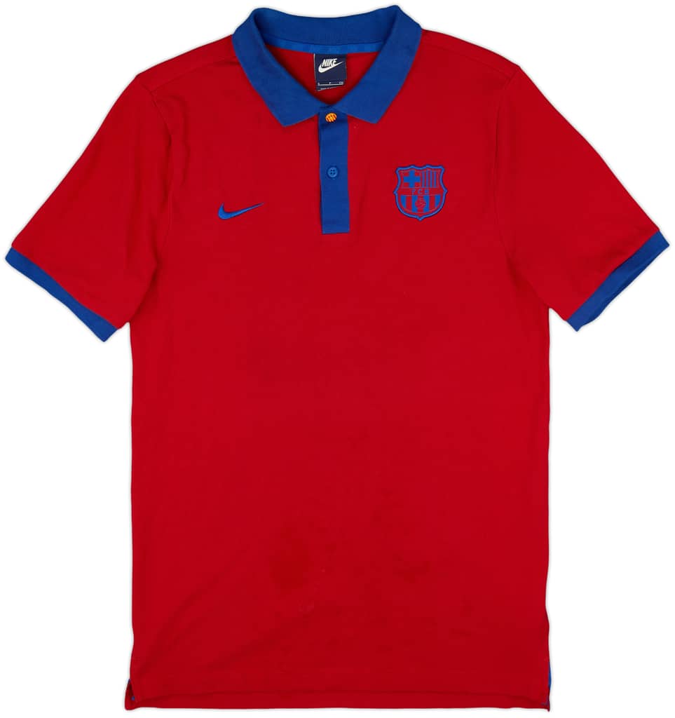 2016-17 Barcelona Nike Polo Shirt - 9/10 - (S)