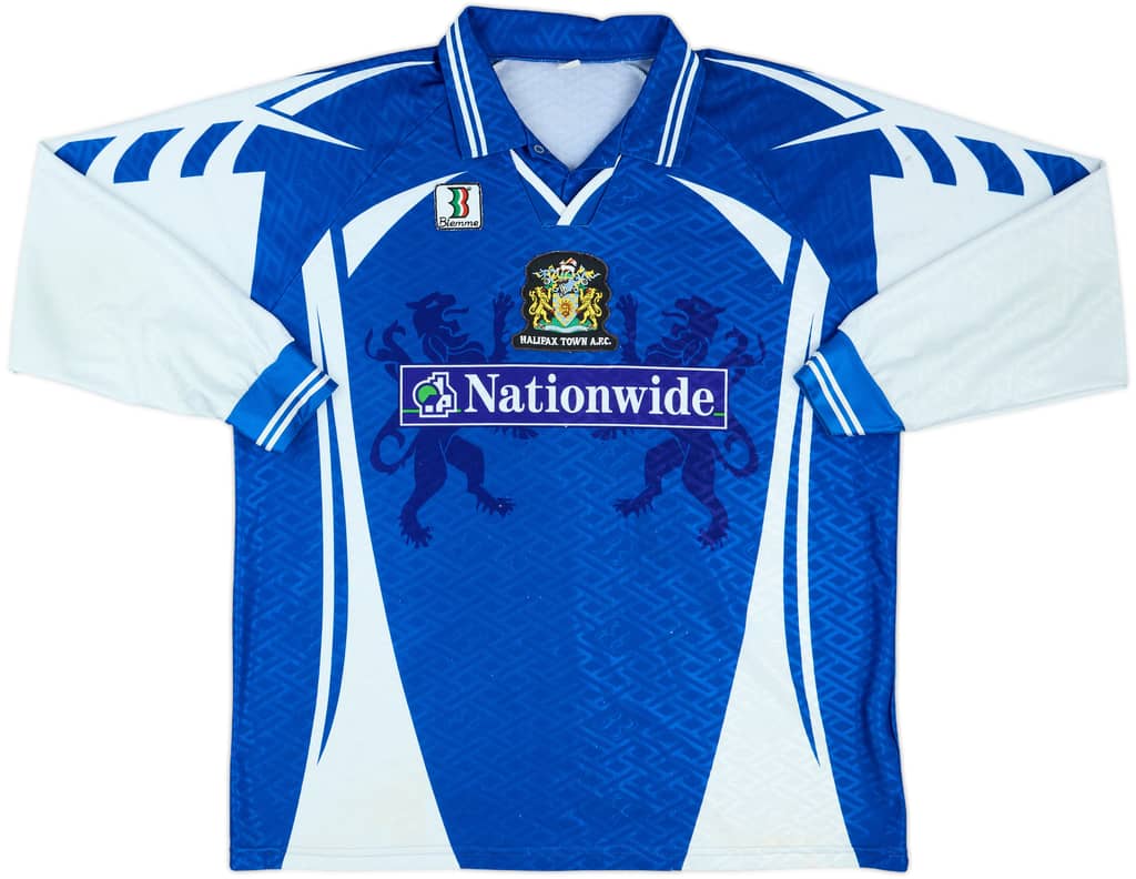1998-99 Halifax Town Home L/S Shirt - 6/10 - (XL)