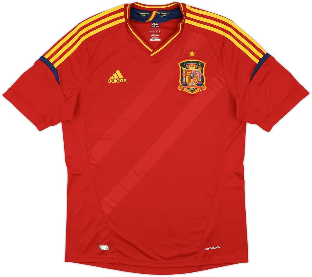 2011-12 Spain Home Shirt - 10/10 - (L)