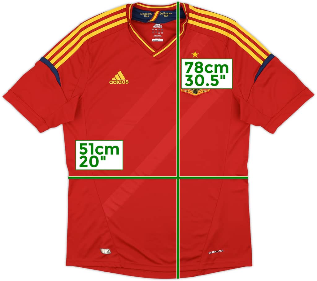 2011-12 Spain Home Shirt - 10/10 - (L)