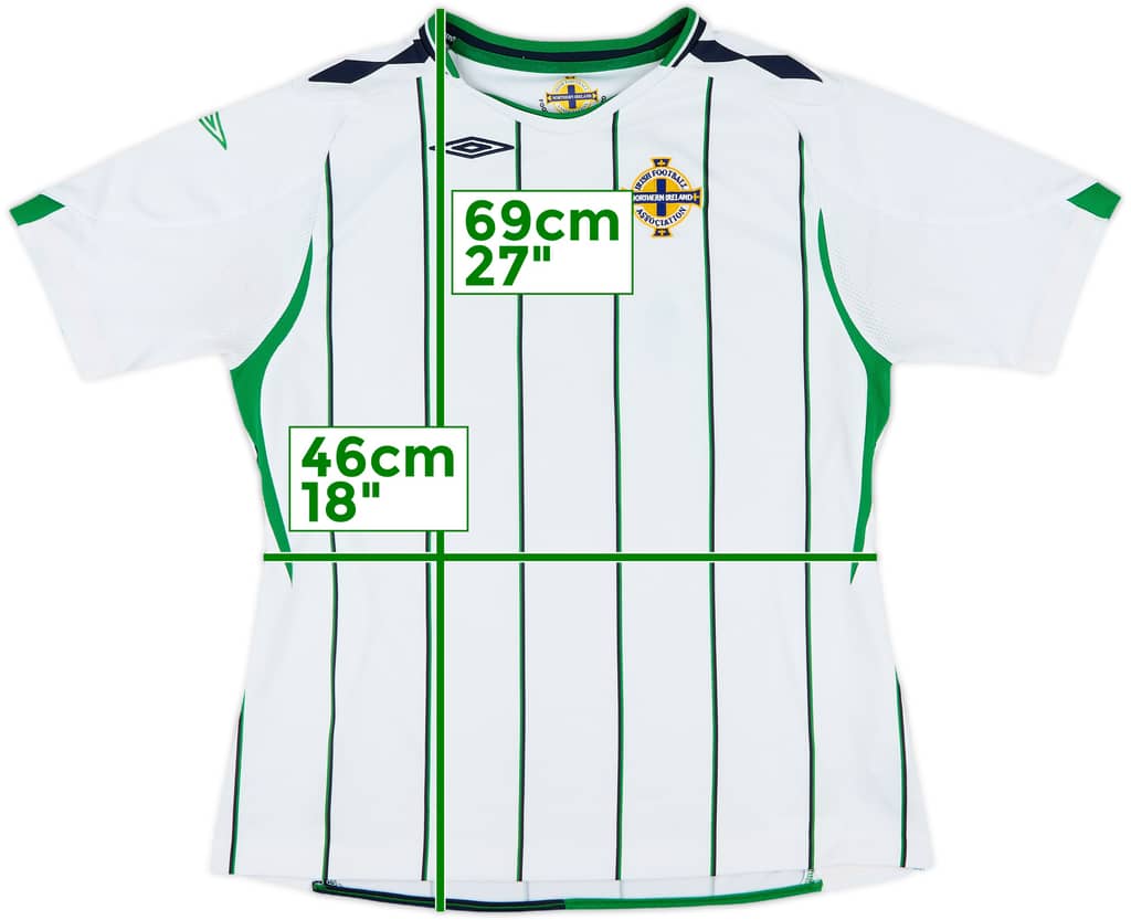2008-09 Northern Ireland Away Shirt - 7/10 - (M)