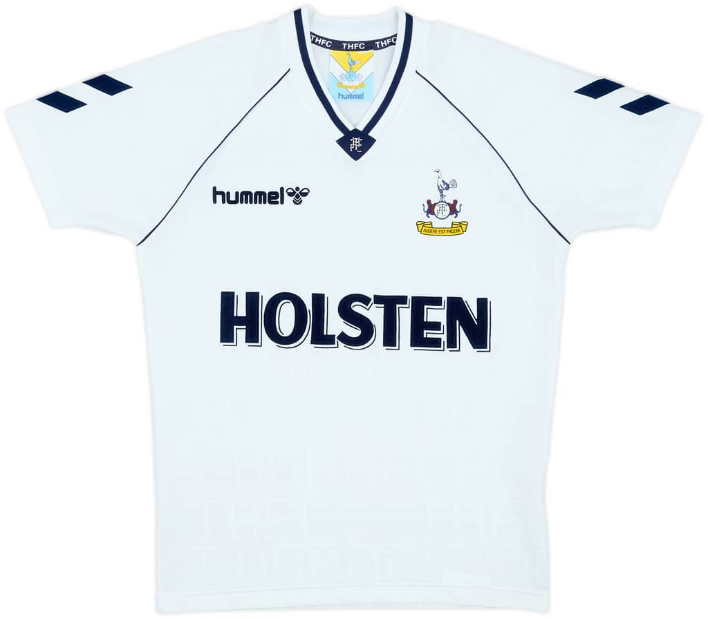 1989-91 Tottenham Home Shirt - 10/10 - (S)