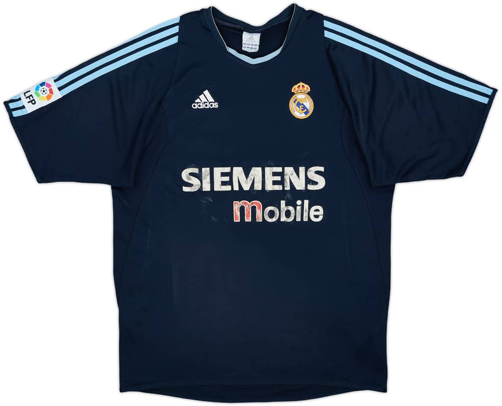 2003-04 Real Madrid Away Shirt - 4/10 - (L)