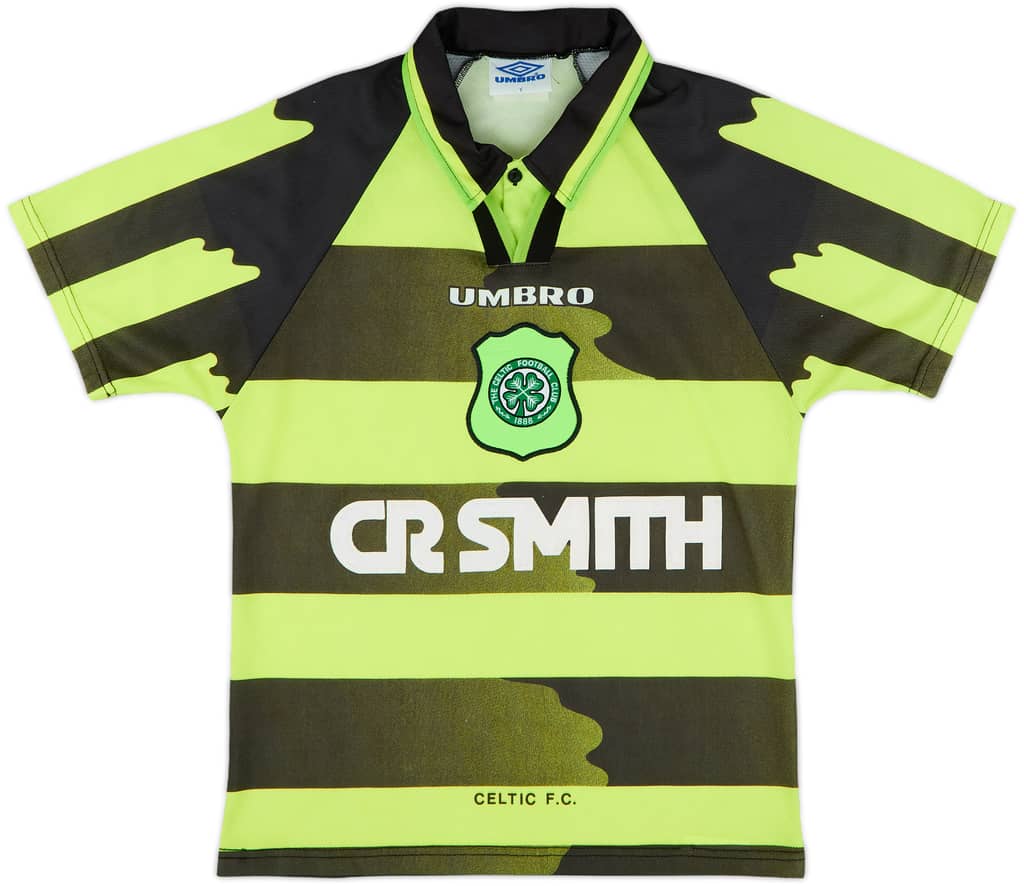 1996-97 Celtic Away Shirt - 8/10 - (Y)