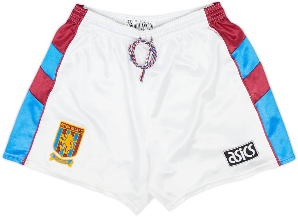 1993-95 Aston Villa Home Shorts - 8/10 - (L.Boys)