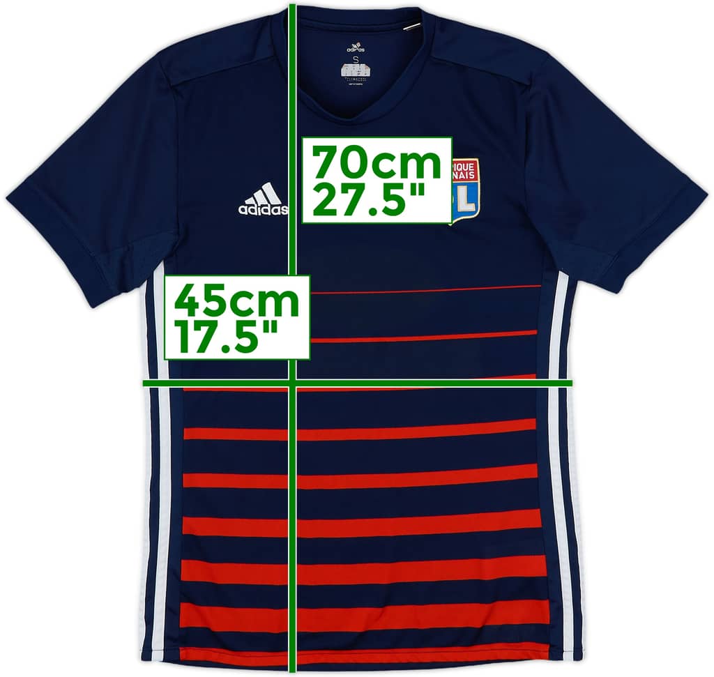 2017-18 Lyon Away Shirt - 4/10 - (S)