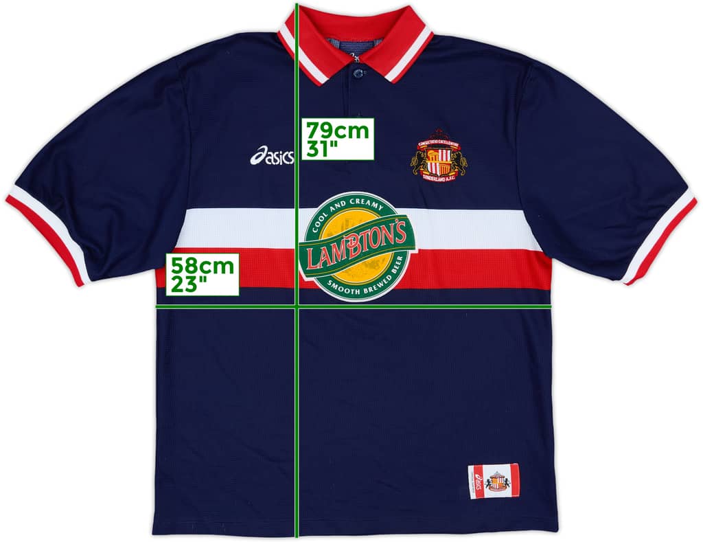1998-99 Sunderland Away Shirt - 8/10 - (L)