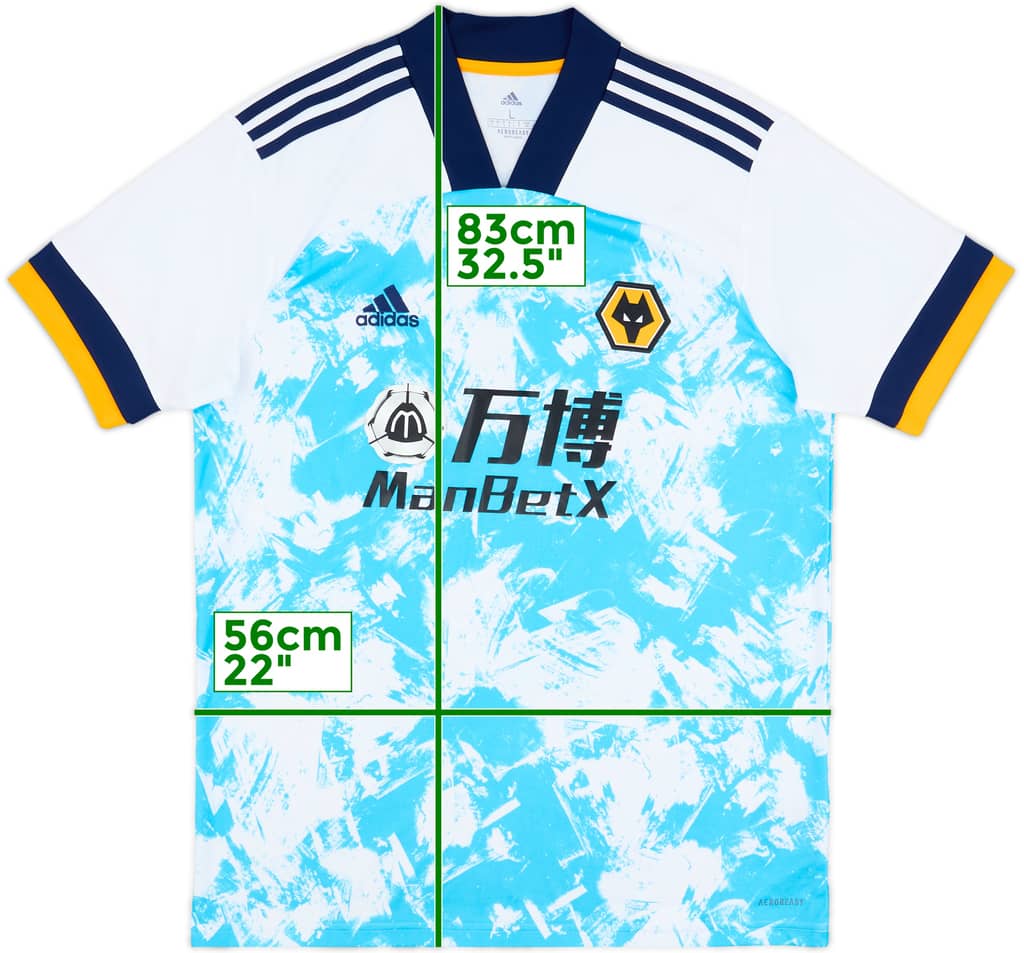 2020-21 Wolves Away Shirt - 10/10 - (L)