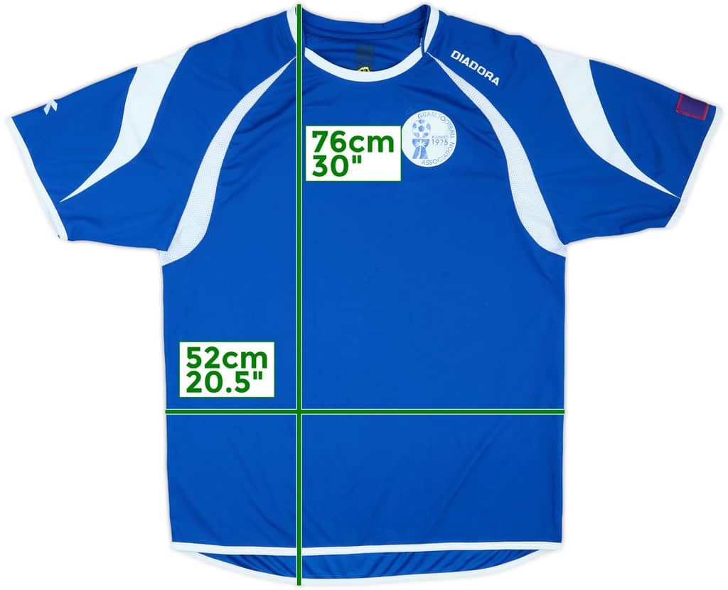 2004-06 Guam Diadora Training Shirt - 7/10 - (M)
