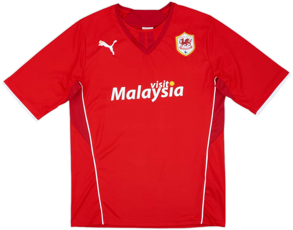 2012-13 Cardiff Home Shirt - 6/10 - (M)