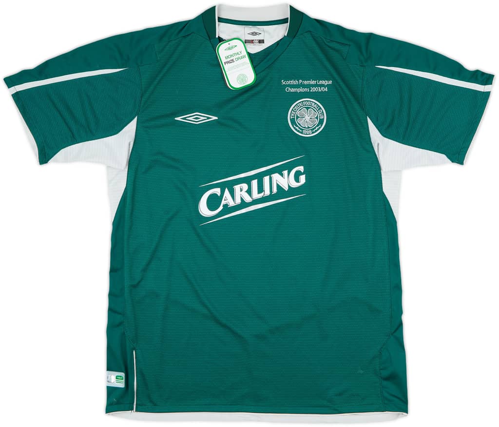 2004-05 Celtic "Champions 2003/04" Away Shirt (L)