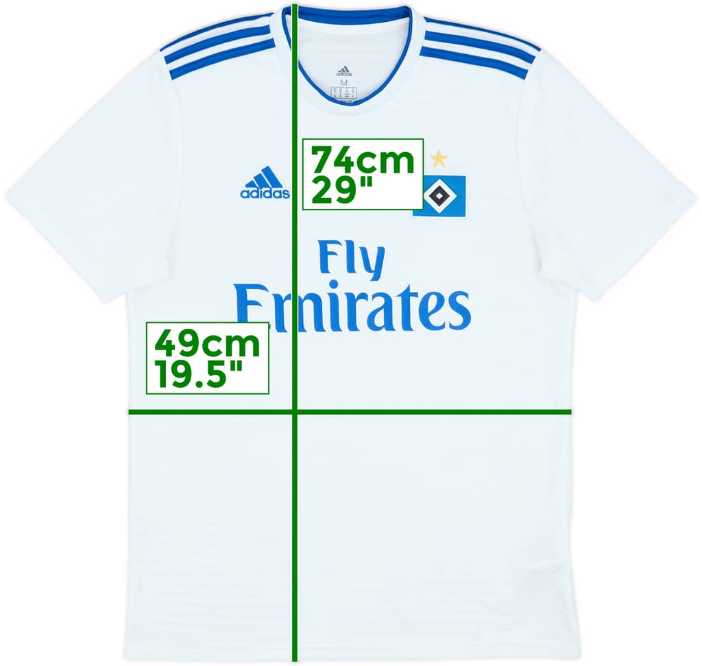 2018-19 Hamburger SV Home Shirt - 10/10 - (M)