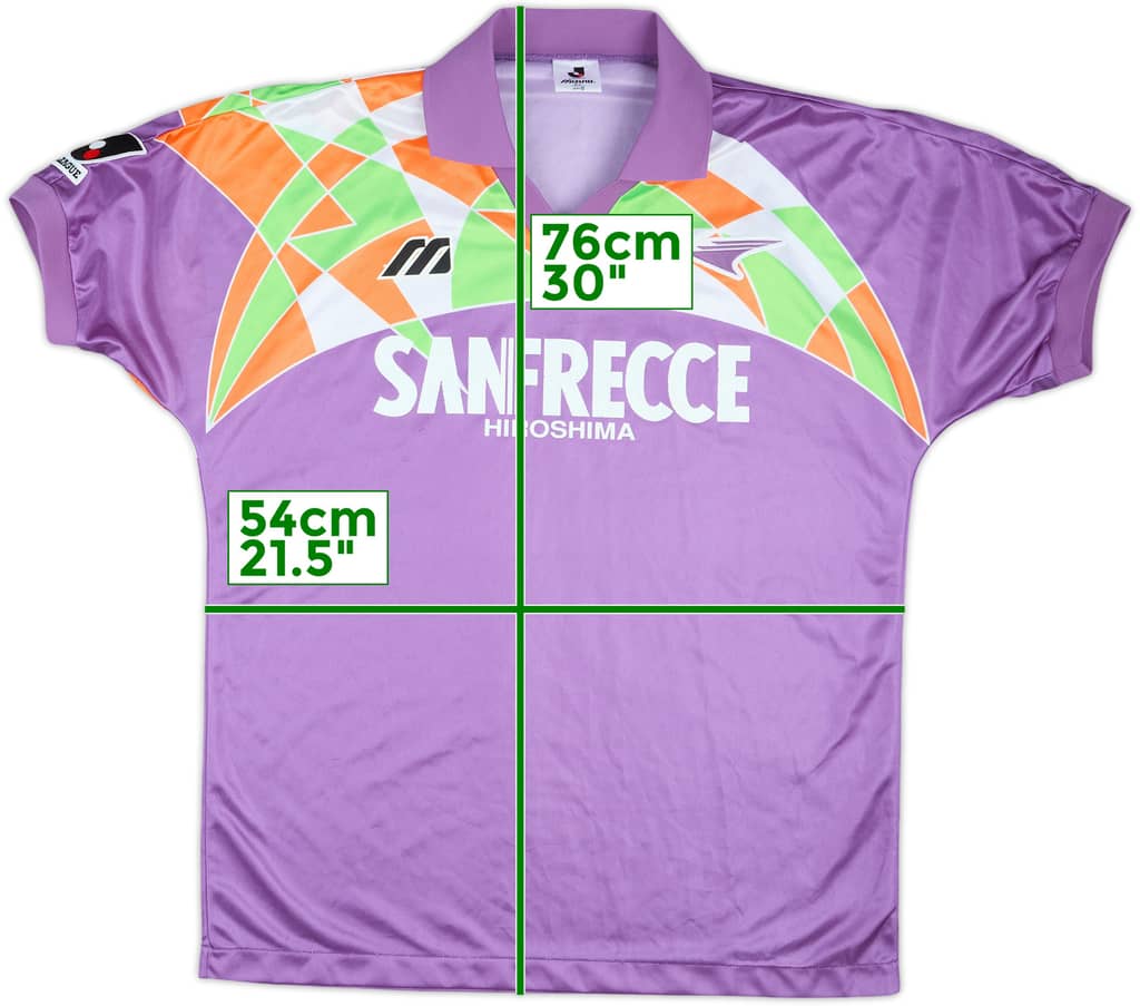1993 Sanfrecce Hiroshima Home Shirt - 8/10 - (L)