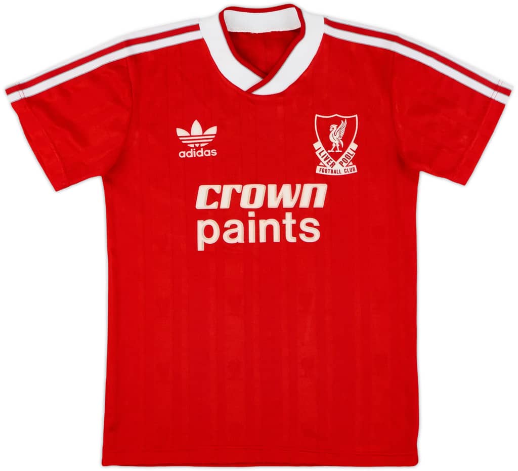 1987-88 Liverpool Home Shirt - 9/10 - (L.Boys)