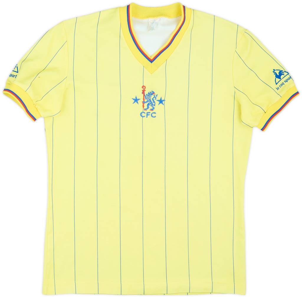 1981-83 Chelsea Away Shirt - 9/10 - (Y)