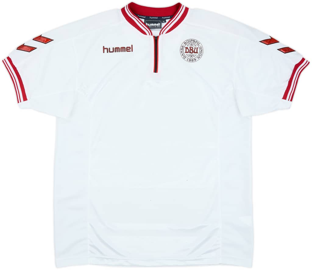 2000-02 Denmark Away Shirt - 8/10 - (XL)