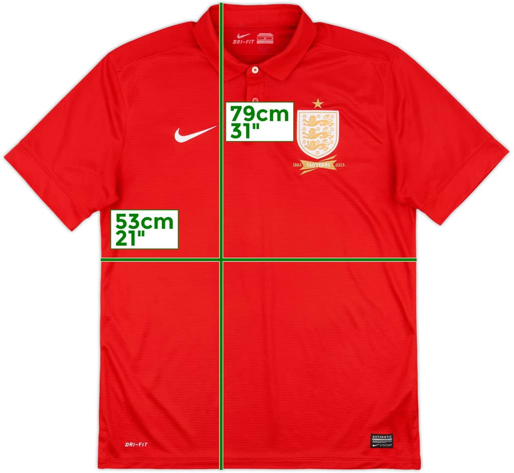 2013 England Away 150th Anniversary Shirt - 9/10 - (L)