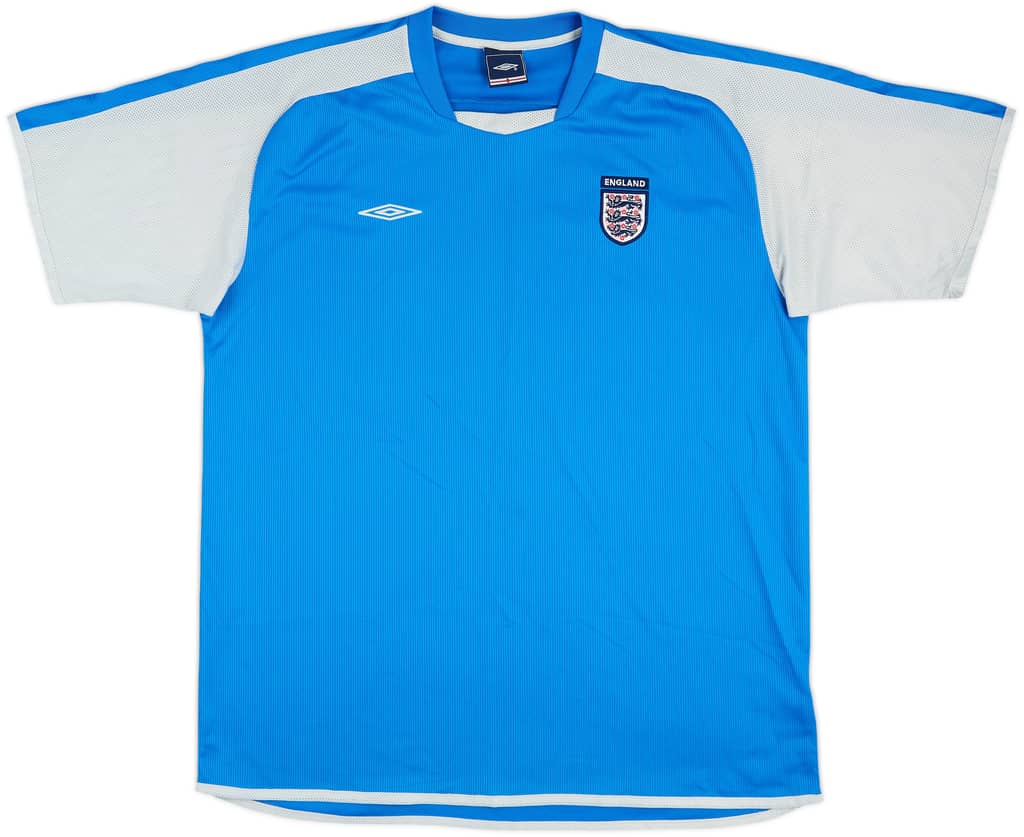 2004-05 England Umbro Training Shirt - 9/10 - (XL)
