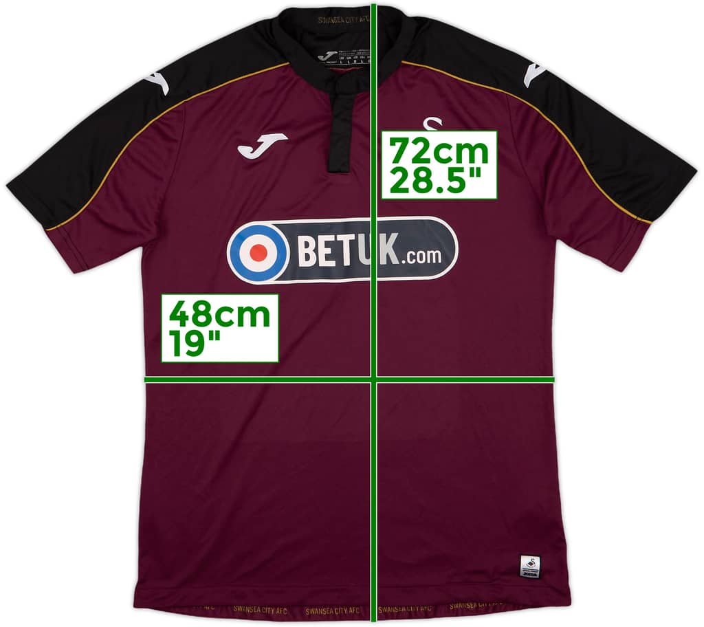 2018-19 Swansea Third Shirt - 8/10 - (L)