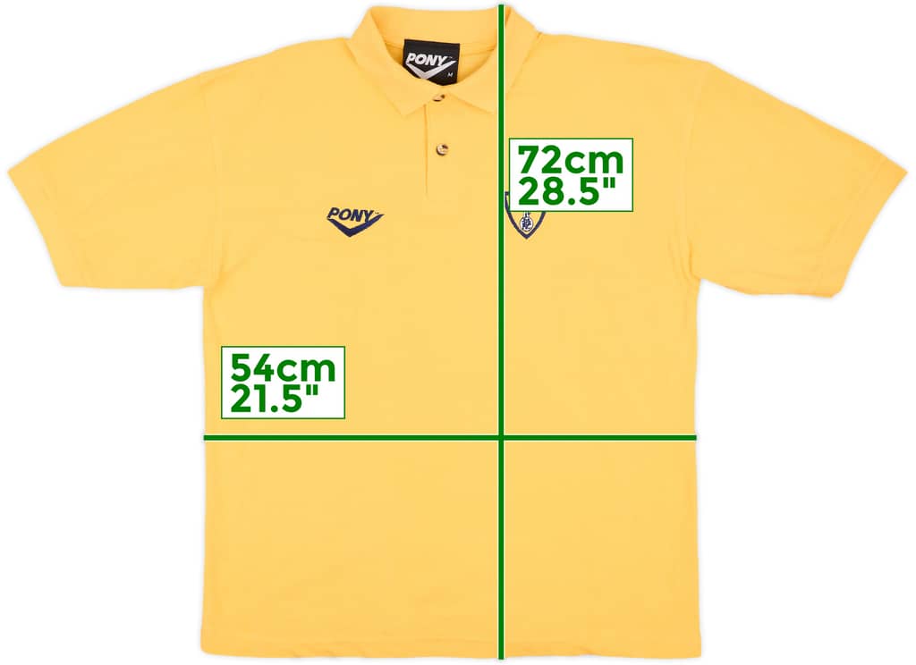 1995-96 Tottenham Pony Polo Shirt - 10/10 - (M)