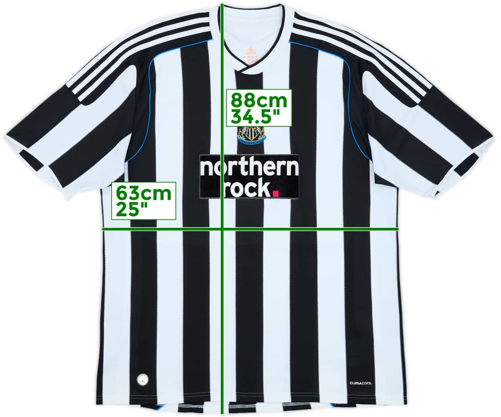 2009-10 Newcastle Home Shirt - 6/10 - (XXL)