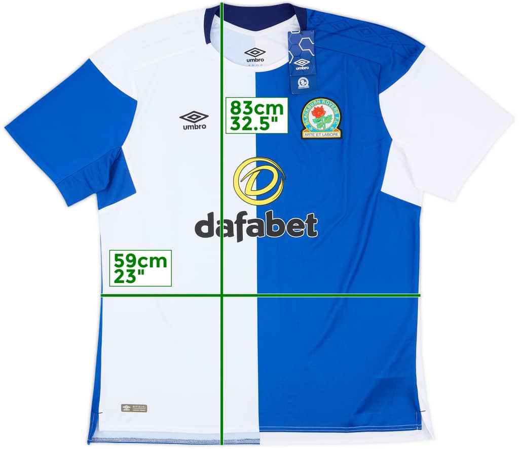 2017-18 Blackburn Rovers Home Shirt (XXL)