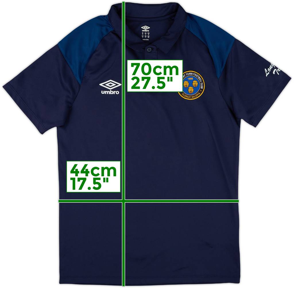 2021-22 Shrewsbury Umbro Polo Shirt - 9/10 - (S)
