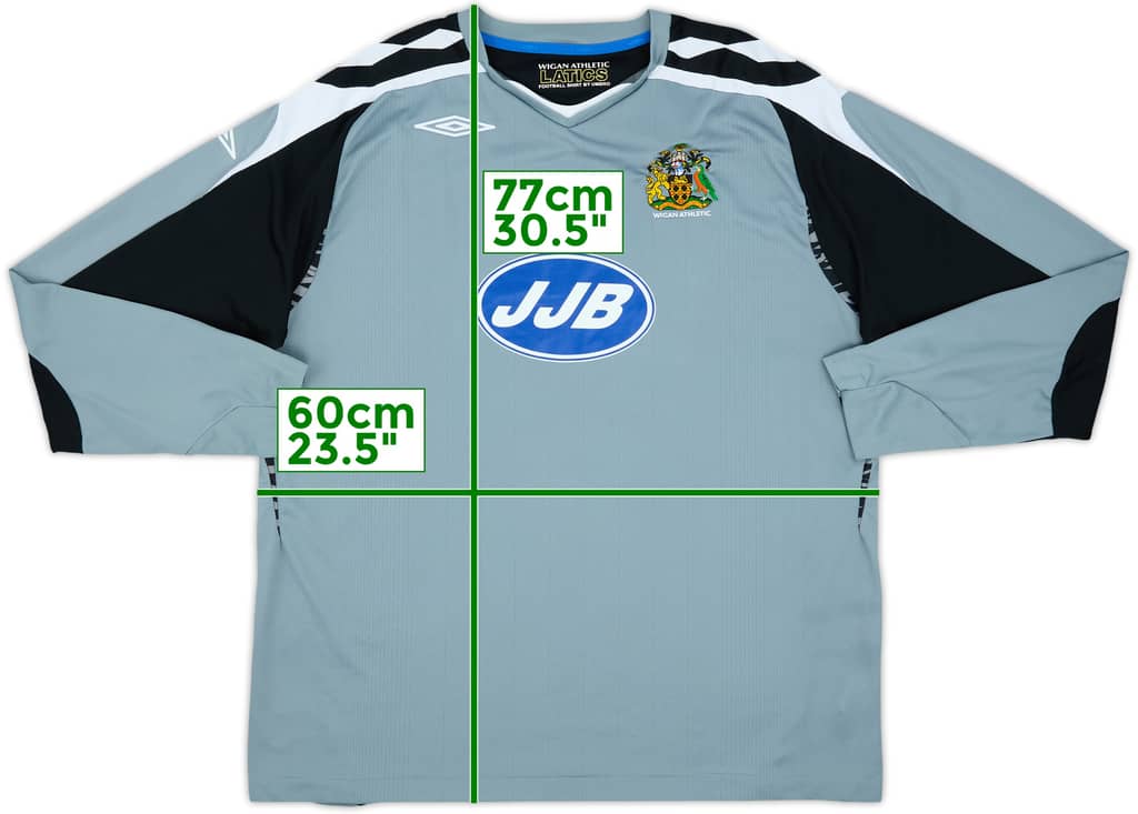 2007-08 Wigan GK Shirt - 8/10 - (XXL)
