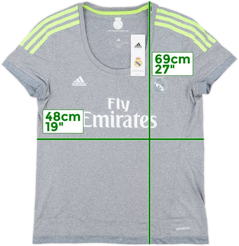 2015-16 Real Madrid Away Shirt (Women's L)