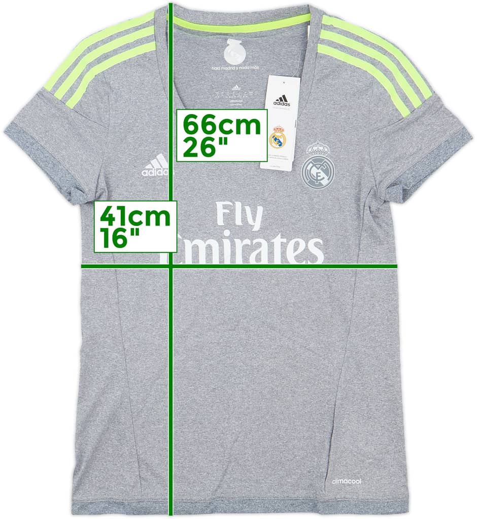 2015-16 Real Madrid Away Shirt (Women's S)